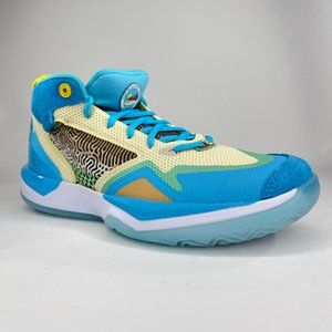 New Balance KAWHI Moreno Valley Blue Yellow Basketball Shoes Size 6.5M GBKLSWB1